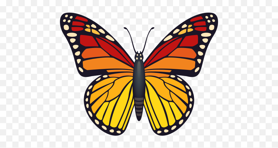 Emoji Butterfly To Copy Paste - Mariposa Monarca Para Bordar,Butterfly Emoji