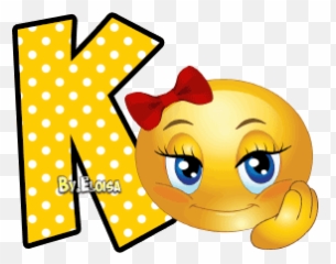 K - X Emoticon Gif Emoji,Kemoji