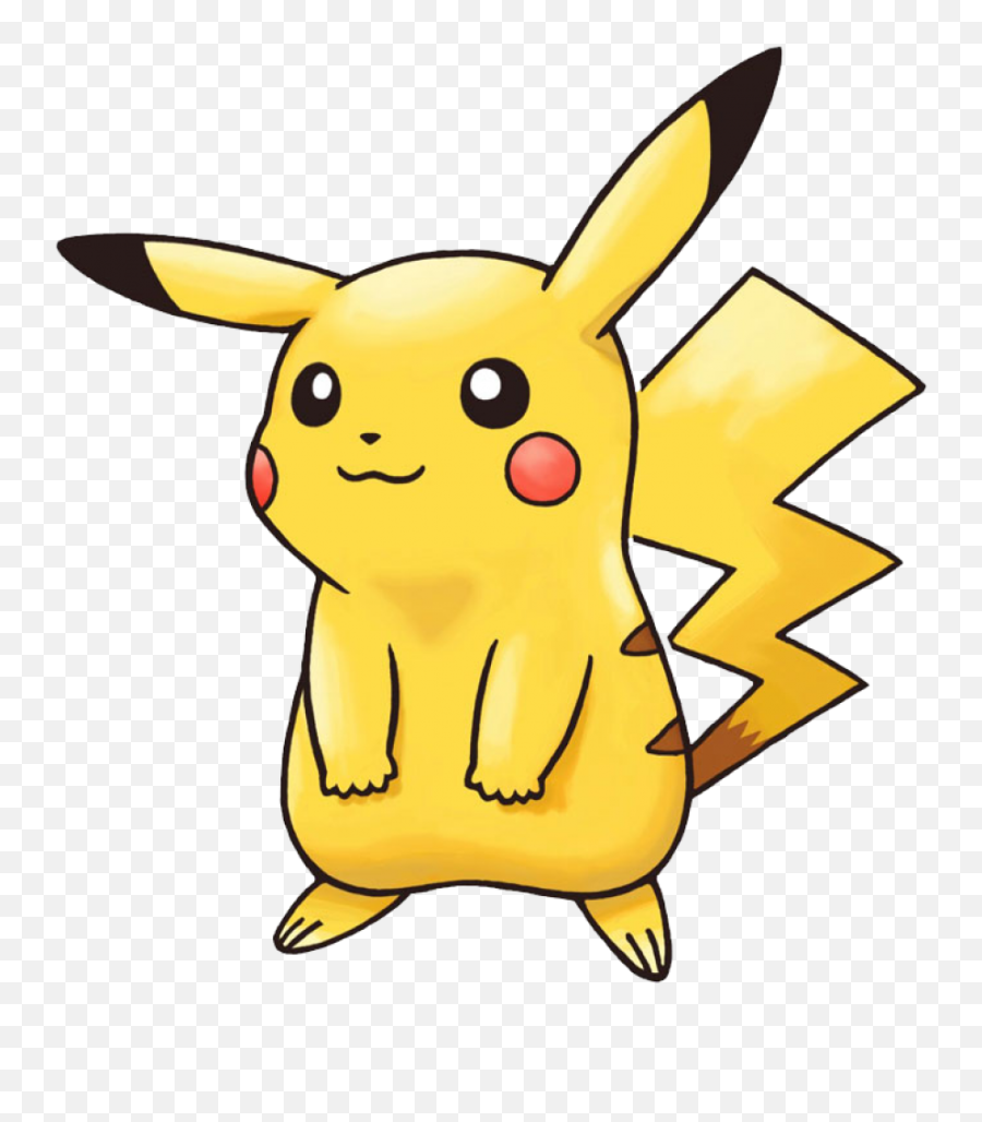 Pikachu Clipart Word - Pikachu Cartoon Emoji,Pikachu Emoji