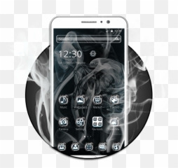 Smoky Black Theme - Iphone Emoji,Fuming Emoji