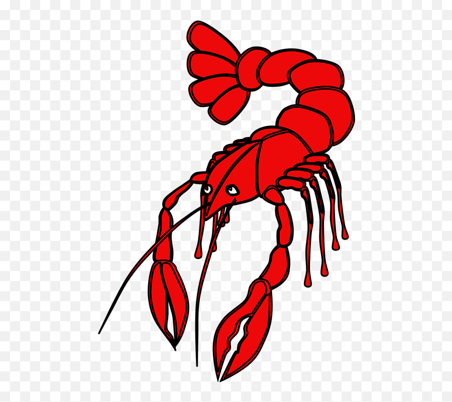 Free Seafood Fish Illustrations - Crawfish Clip Art Emoji,Squid Emoticon