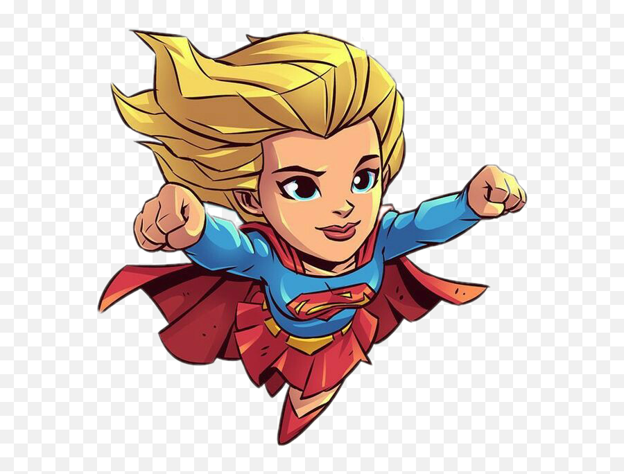 Supergirl Dc Sticker By Giovanna Dias - Superhero Emoji,Supergirl Emoji