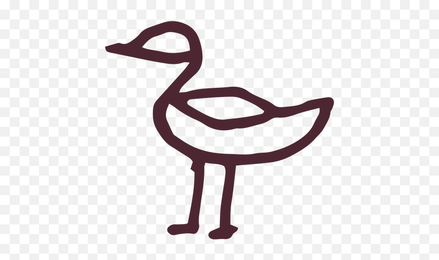 Egyptian Traditional Duck Icon Symbol - Transparent Png Lovely Emoji,Emoji Duck