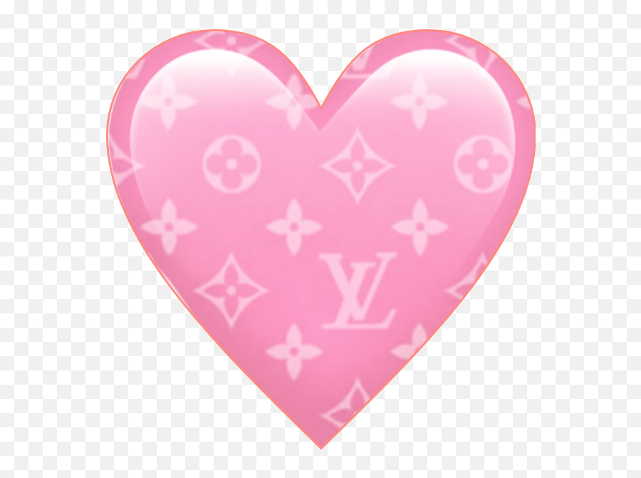 Heart Emoji Luis Luisvuitton Sticker By Maryu0027s Edits - Girly,Heart Emoji Edits