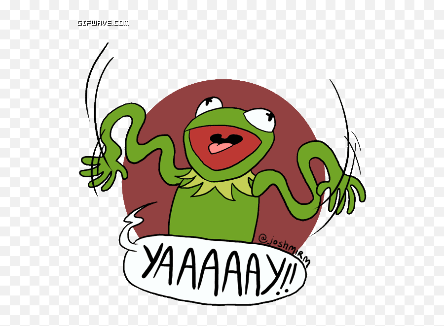 Pin - Animated Gif Transparent Yay Emoji,Frog And Tea Emoji