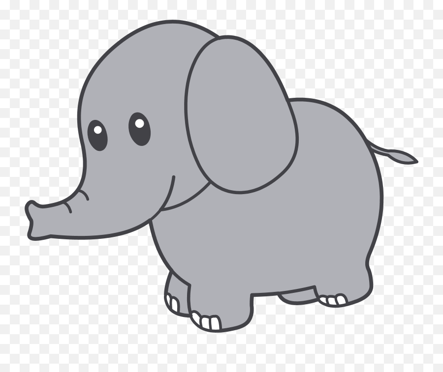 Elephant Clipart Gif - Elephant Clipart Transparent Emoji,Elephant Emoji