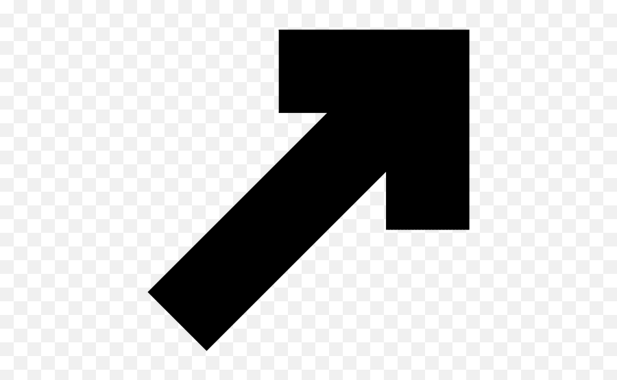 Right Corner Basic Arrow - Transparent Png U0026 Svg Vector File Upper Right Arrow Emoji,Celtic Cross Emoji