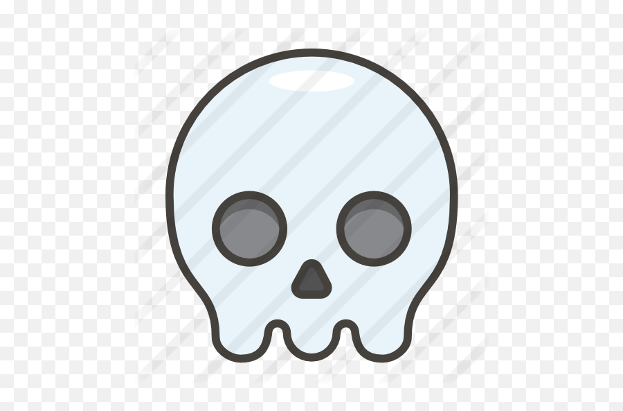 Skull - Clip Art Emoji,Skull And Crossbones Emoji