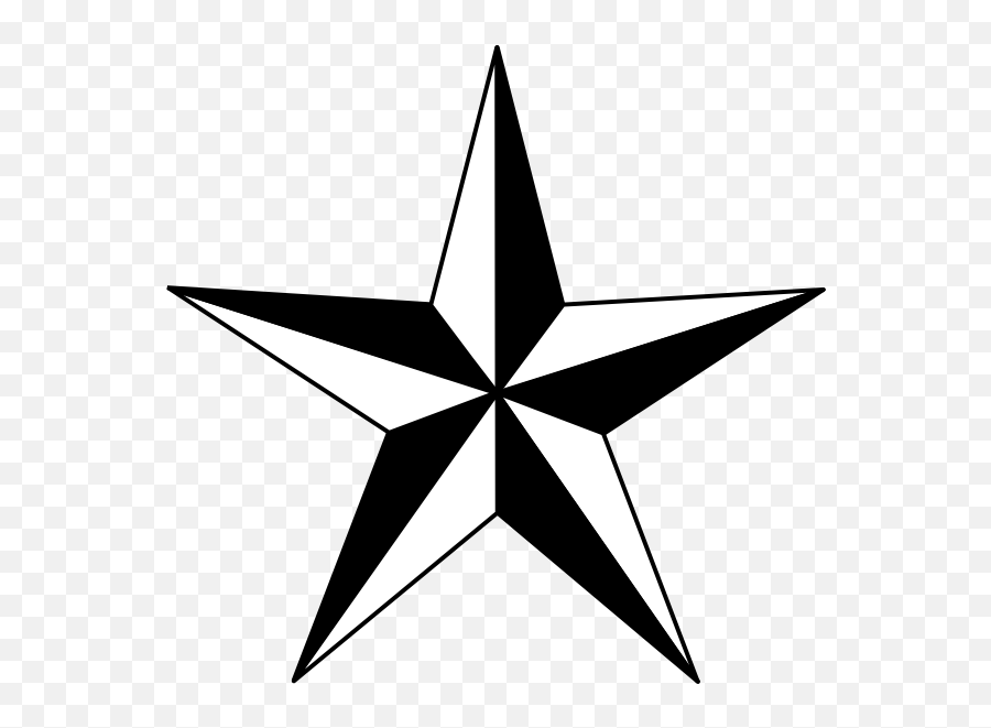 Star Outline - Star Clipart Black And White Emoji,Black Star Emoji