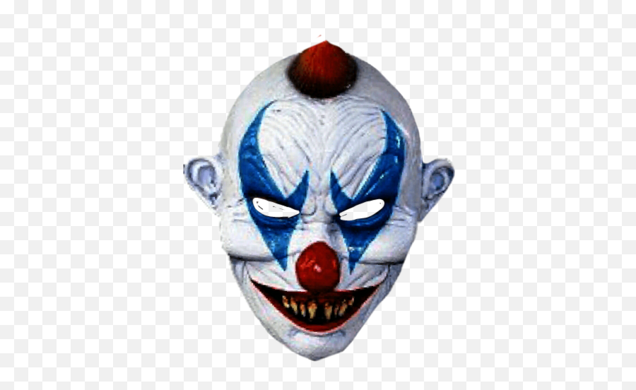 Mask Costume Scary Creepy Freetoedit - Mascaras De Payasos Malditos Emoji,Scary Clown Emoji