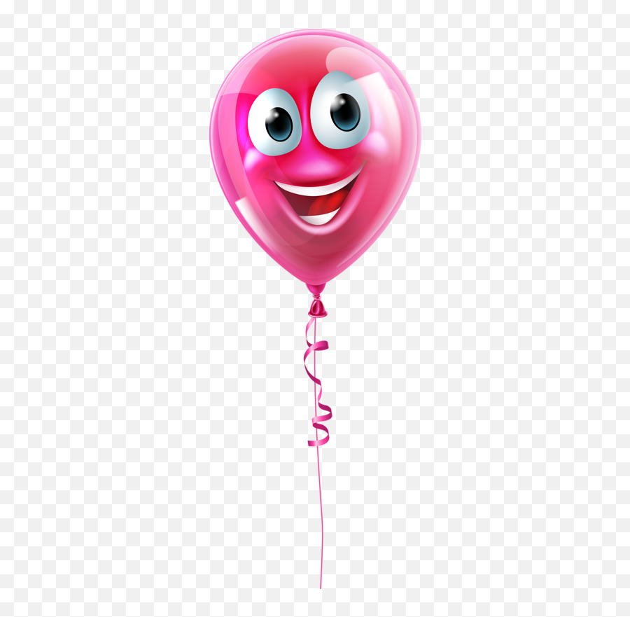 Happy Birthday - Balloon With Face Clipart Emoji,Facebook Birthday Emoji