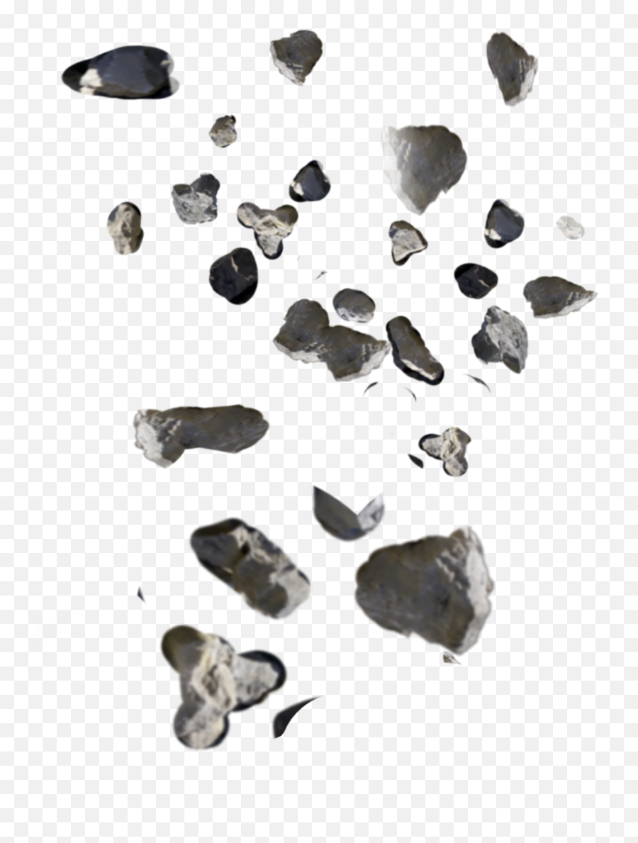 Falling Rocks Stones - Igneous Rock Emoji,Emoji Rocks