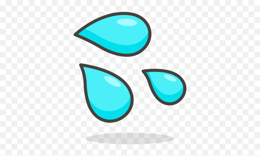 Sweat Droplets Free Icon Of 780 Free Vector Emoji - Sweat Icon,Sweat Emoji