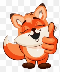 Fox Fun Emoji - Cartoon,Fox Emojis
