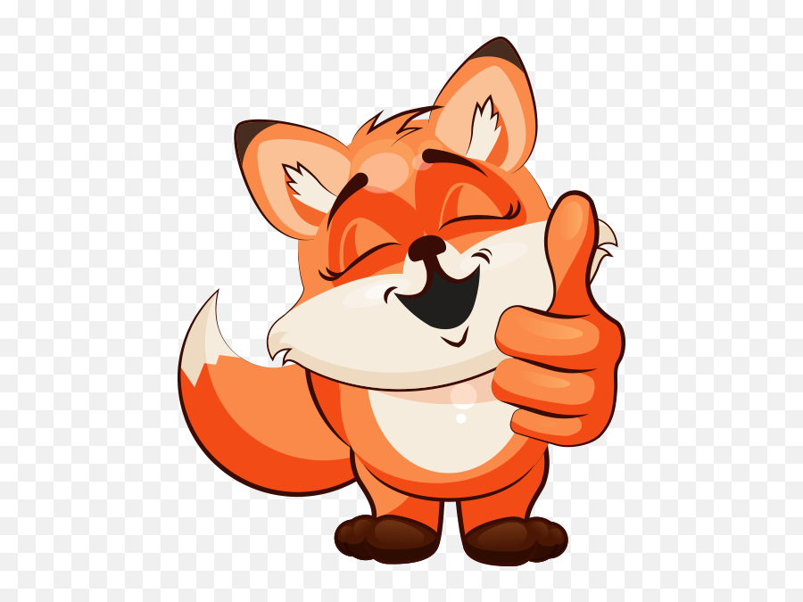 Fox Fun Emoji - Cartoon,Fox Emojis