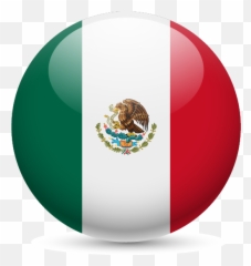 Flag Of Mexico National Flag - Mexico Flag Transparent Round Emoji,Emoji Mexican Flag