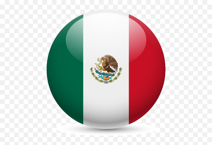 Flag Of Mexico National Flag - Mexico Flag Transparent Round Emoji,Emoji Mexican Flag