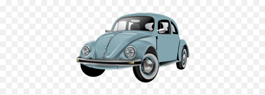 Beetle Car Model Vector - Old Volkswagen Beetle Png Emoji,Car Crash Emoji
