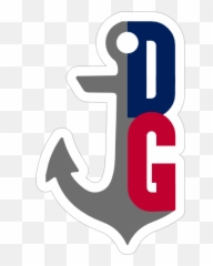 Delta Gamma Dg Anchor Sticker - Number Emoji,Delta Emoji
