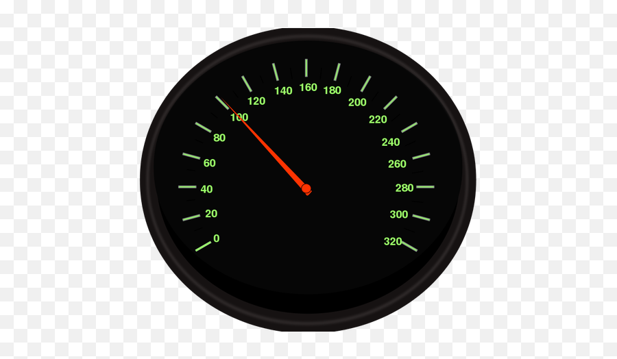 Vector Clip Art Of Speedometer - Speedometer Emoji,Trini Flag Emoji