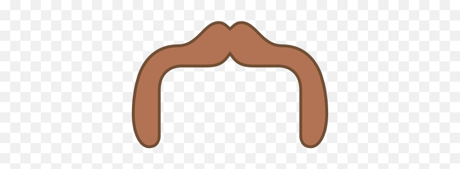Horseshoe Mustache Icon - Illustration Emoji,Horseshoe Emoji