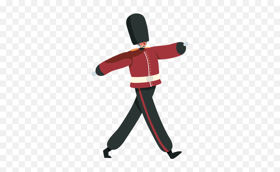 Character British Royal Guard March - Illustration Emoji,London England Flag Emoji