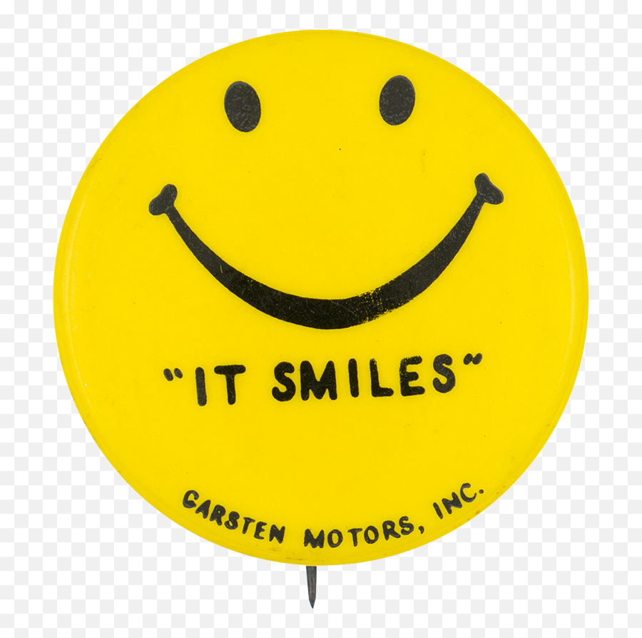 Garston Motors Smiley Busy Beaver Button Museum - Emoticon Emoji,Smileys Emoticons Text
