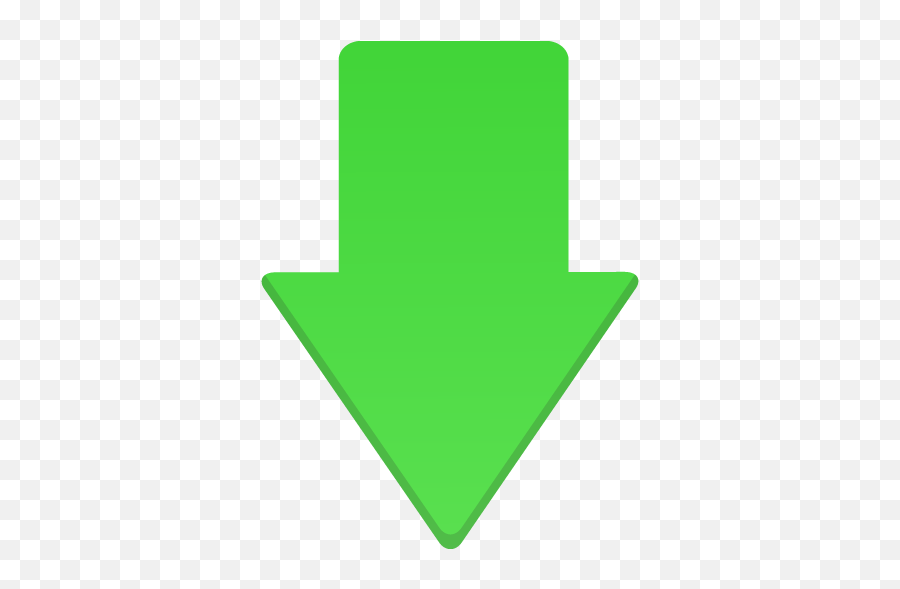 Download Icon - Downward Arrow Png Green Emoji,Downward Arrow Emoji