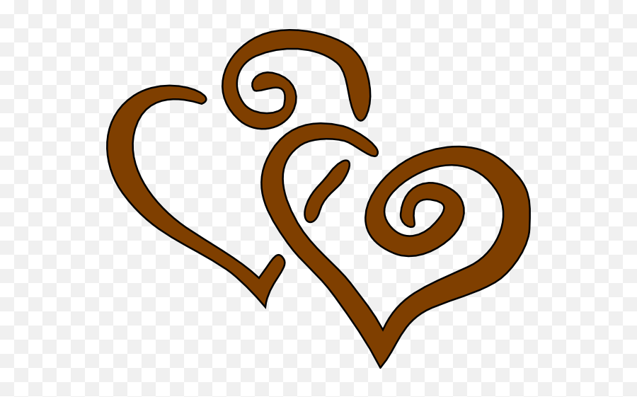 Heart Cliparts Download Free Clip Art - Hearts Clip Art Emoji,Brown Heart Emoji