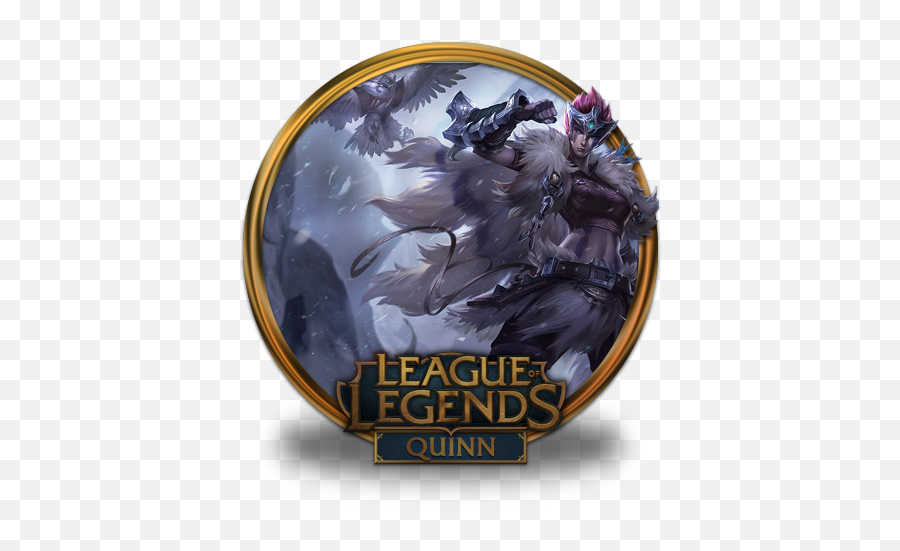Quinn Woad Scout Icon League Of Legends Gold Border - Woad Scout Quinn Emoji,Scout Emoji