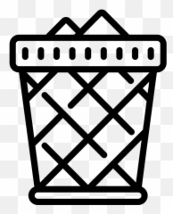 Full Trash Icon - Basketball Target Icon Emoji,Trash Emoji