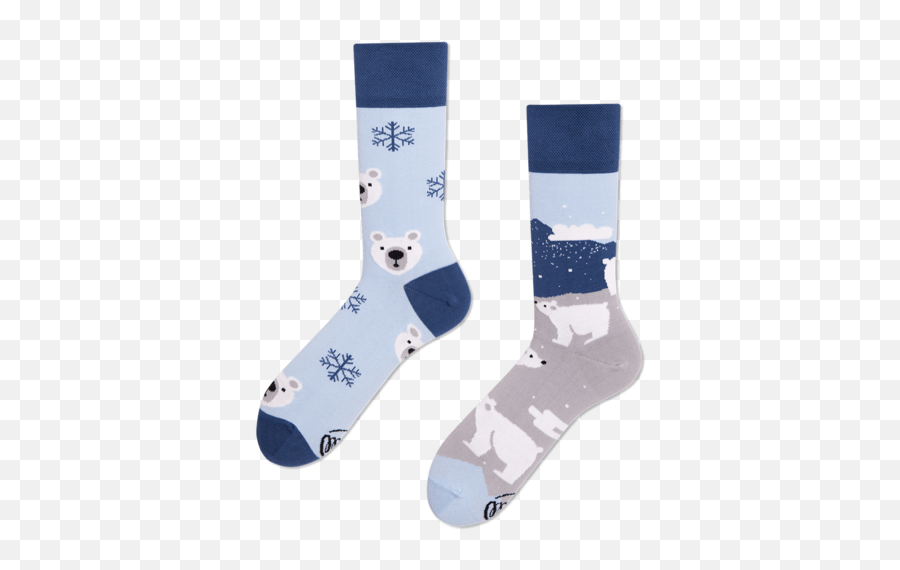 Polar Bear - Manymornings Socks Women Cool Socks Skarpetki W Misie Emoji,Emoji Socks