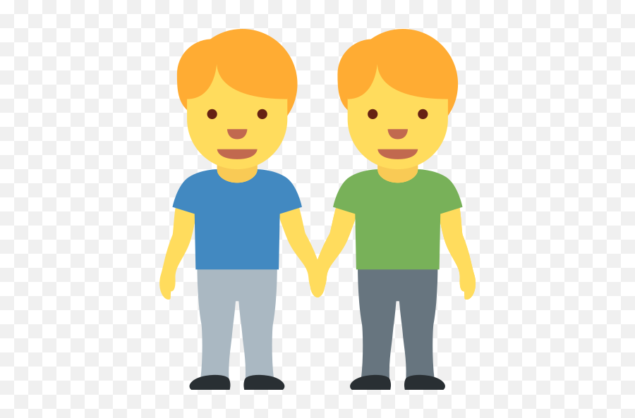 Men Holding Hands Emoji - Two Men Holding Hands Emoji,Twins Emoji
