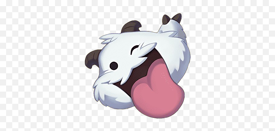 Cute League Of Legends Sticker Png File Png Mart - League Of Legends Poro Png Emoji,League Of Legends Emoji