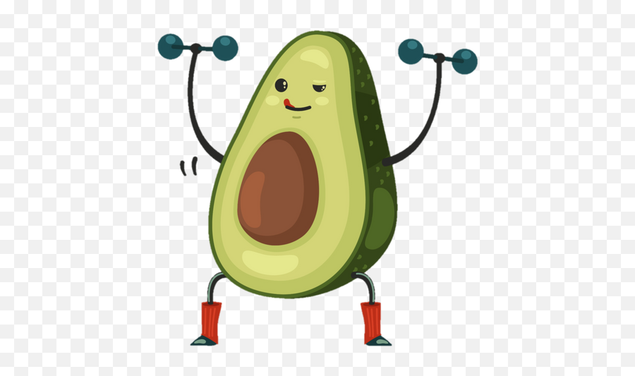 1 Fatty Food Shrinks Belly Fat Steemit - Workout Fruits Cartoon Pineapple Emoji,Avocado Emoji