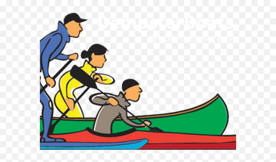 Canoe Clipart Canoe Boat - Canoeing Emoji,Kayak Emoji