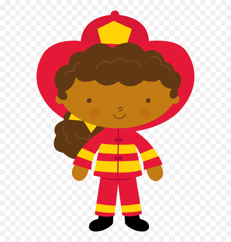 Clipart Woman Fireman Clipart Woman Fireman Transparent - Fireman Officer Clipart Emoji,Fireman Emoji