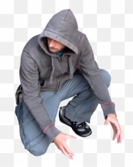 Ftestickers Man Kneeling Sticker By Joe Danial - Man In Hoodie Kneeling Emoji,Kneeling Emoji
