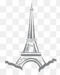 Public Domain Clip Art Image - Eiffel Tower Draw Png Emoji,B Emoji No Background