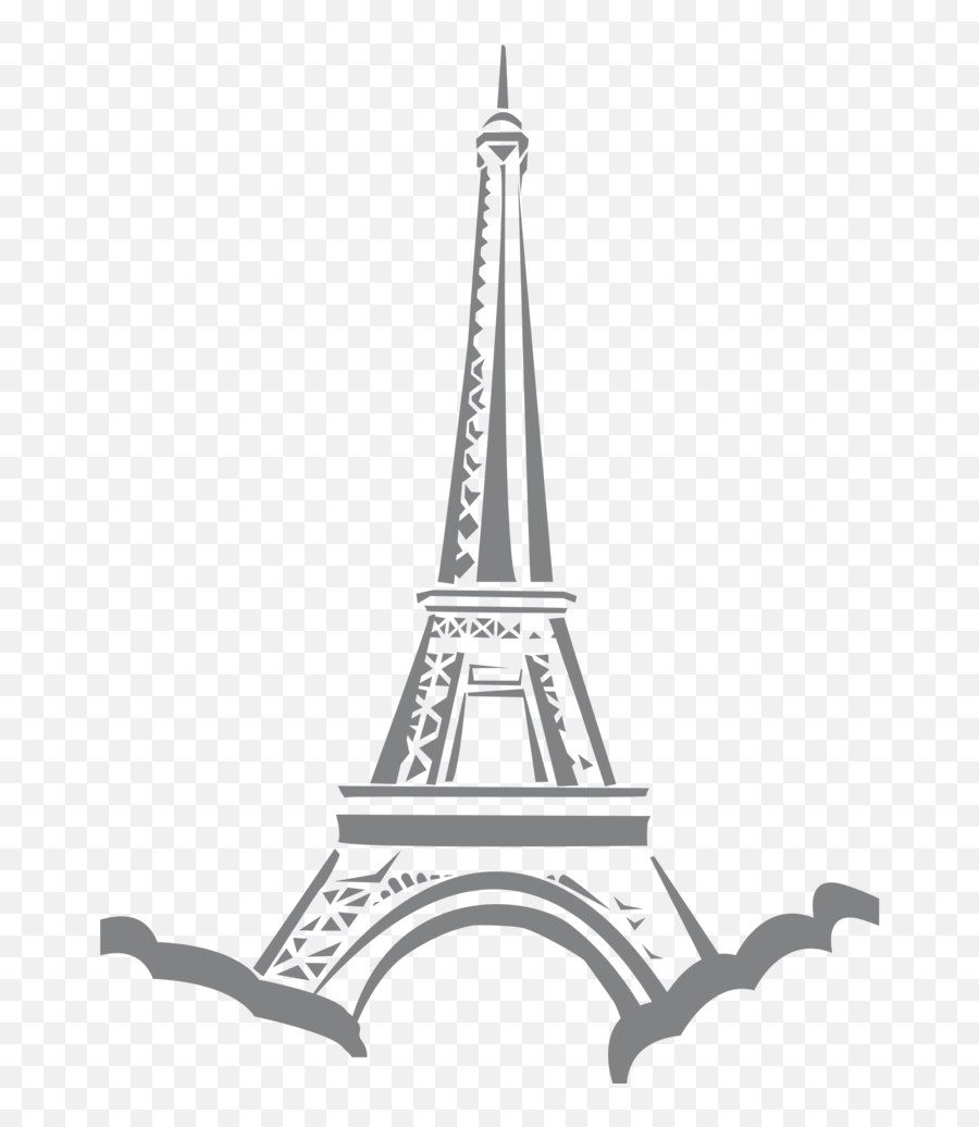 Public Domain Clip Art Image - Eiffel Tower Draw Png Emoji,B Emoji No Background