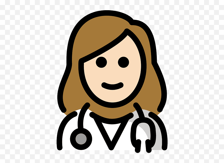 Woman Health Worker Emoji Clipart - Openmoji,Patient Emoji