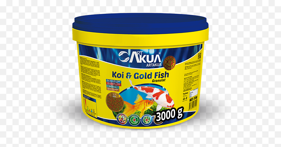 Big Mouth Fish Such As Koi - Artakua Tropical Mix Balk Yemi 3 Kg Emoji,Goldfish Emoji