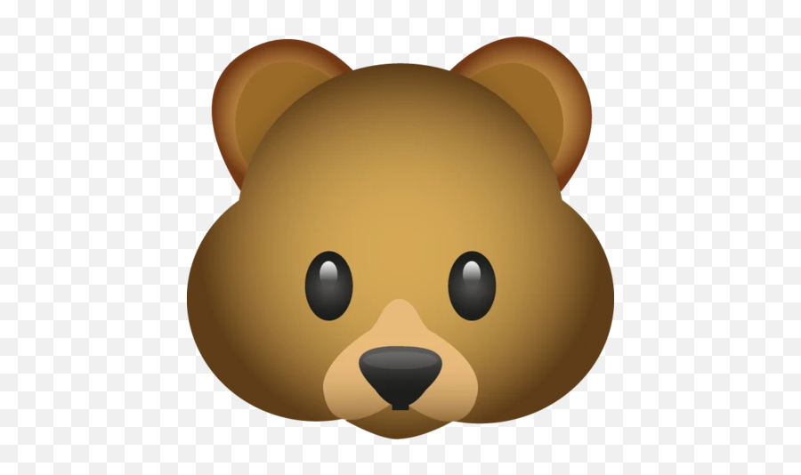 Bear Emoji - Bear Emoji Png,Honey Emoji