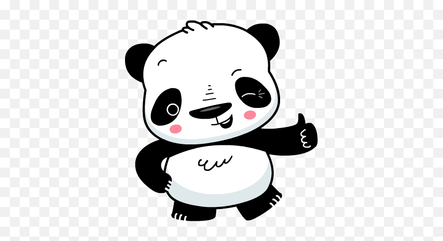 Panda Png Emoji Picture - Cute Transparent Panda Emoji,Panda Emoji Discord