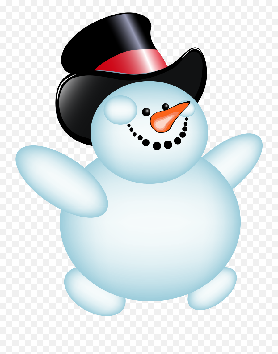 Free Spring Snowman Cliparts Download - Transparent Background Snowman Clipart Transparent Emoji,Snowman Emoticons