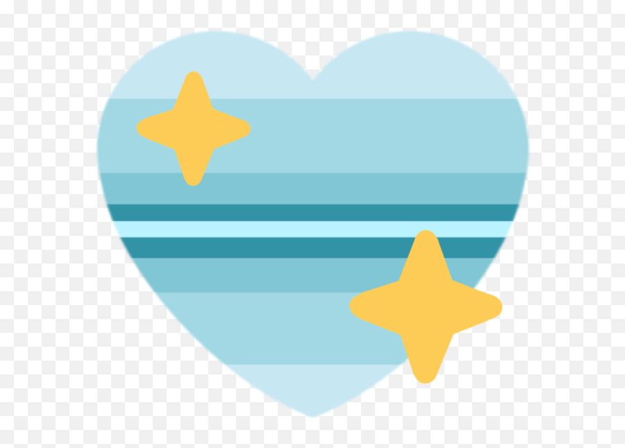 Sparkle Heart - Clip Art Emoji,Sparkling Emoji