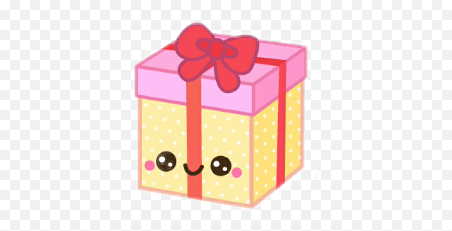 Kawaii Gift - Clip Art Emoji,Emoji Gift Wrap