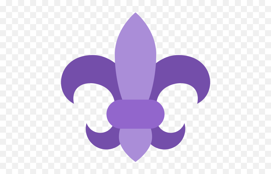 Fleur - New Orleans Emoji,Fleur De Lis Emoji