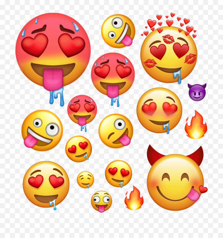 Freetoedit Emoji Emojis Emojisticker Emotion Emoticon - Horny Emoji,Emotion Emojis