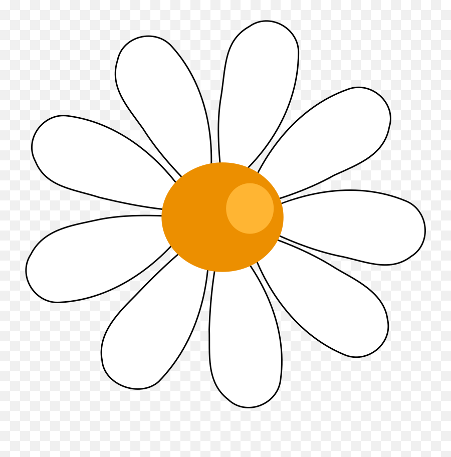 Daisy Free Clip Art - Daisy Decal Emoji,Find The Emoji Margarita